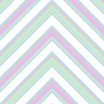Rainbow Chevron Diagonal Stripes seamless pattern background 스톡 일러스트