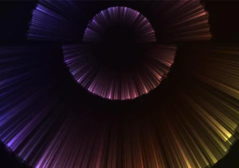 Rainbow circle blast abstract sheet background Stock Illustration