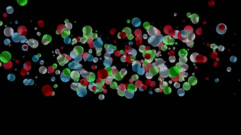 Rainbow circle Stock Footage 152050717