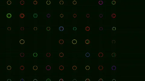 Rainbow circles moving Video stock 821300