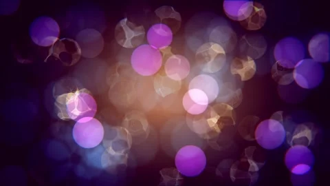 Rainbow clear and matte lights move and flicker. Bokeh effect. Stock Footage 145206063