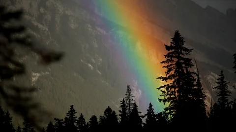 Rainbow close up Stock Footage 101987683