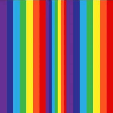 Rainbow with cloud icon Illustrazione stock