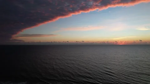 Rainbow Cloud Sunrise 1 Stock Footage 194440431