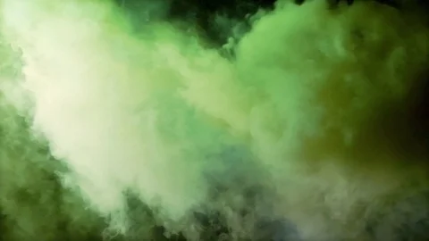 Rainbow Clouds Engulf Black Background Stock Footage 76935765