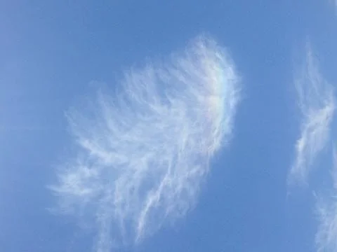 Rainbow Clouds Stock Photos