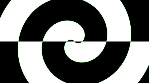 Rainbow color gradient spiral.Abstract gradient background. Volute, spiral,.. Stock Footage 310280967