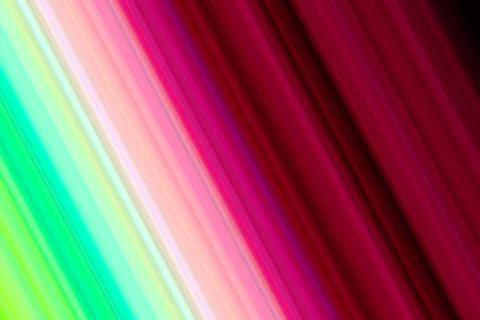 Rainbow Color Palette Guide Stock Illustration