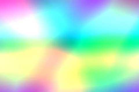 Rainbow Color Palette Guide Stock Illustration