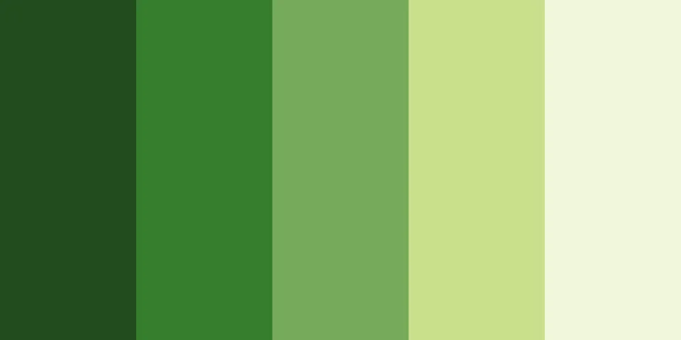 Rainbow Color Palette Guide Stock Illustration