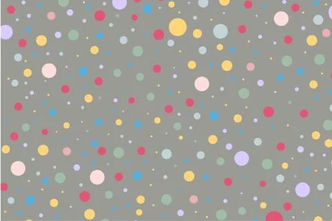 Rainbow Color Palette Guide Stock Illustration