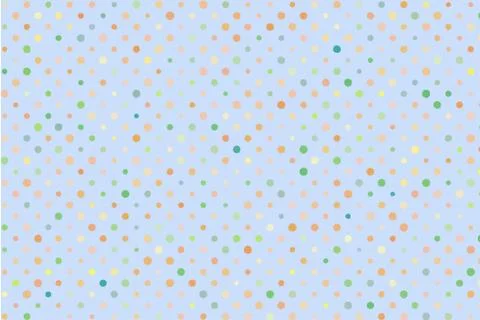 Rainbow Color Palette Guide Stock Illustration
