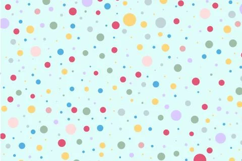 Rainbow Color Palette Guide Stock Illustration