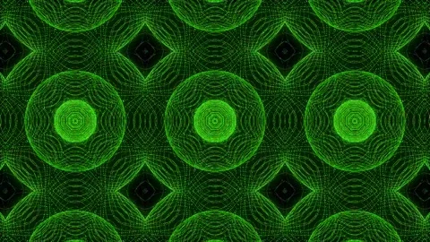 Rainbow color Pattern gothic design animation motion graphics Stock Footage 155261546