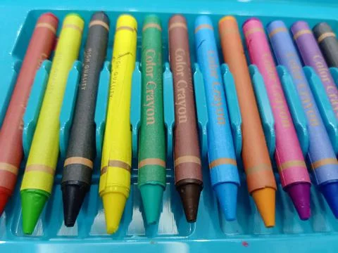 Rainbow color pencil Fotos de archivo