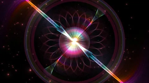 Rainbow Color Spectrum Waves Particles Animation Background Stock-Footage 275302167