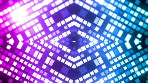 A rainbow colored digital wall for concert background 12 Stock Footage 42122103