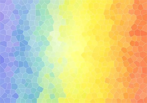 Rainbow Colorful Abstract Pattern Backdrop of Geometric Gradient Wallpaper .. Stock Illustration