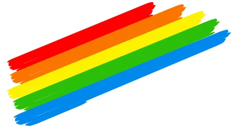 Rainbow colorful doodles animation 動画素材 237257560