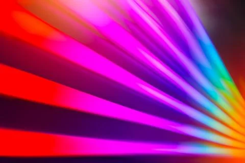 Rainbow colorful light effect for background Stock Photos