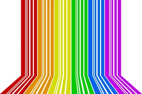 Rainbow colorful wallpaper background in LGBT concept. Stock Photos