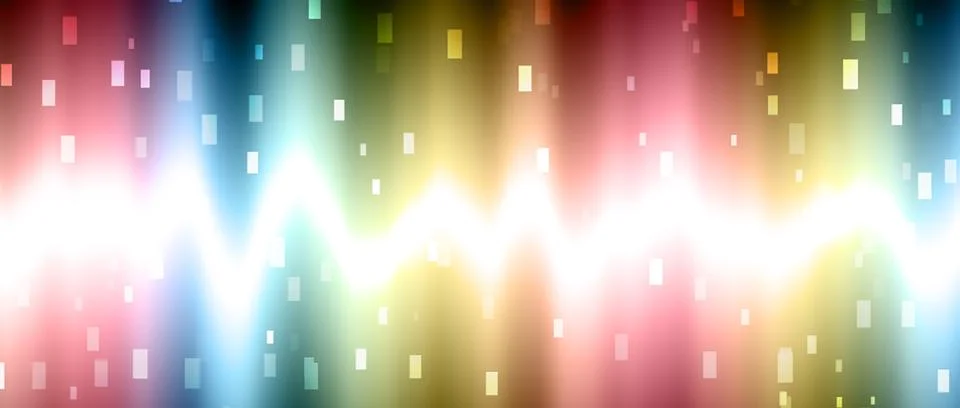 Rainbow colors abstract background. Stock Illustration