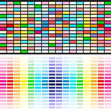 Rainbow colors background Stock Illustration