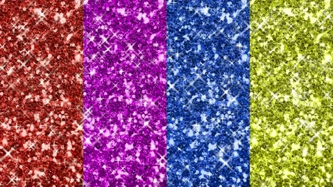 Rainbow colors glitter sparkling multicolor background Stock Footage 131032524