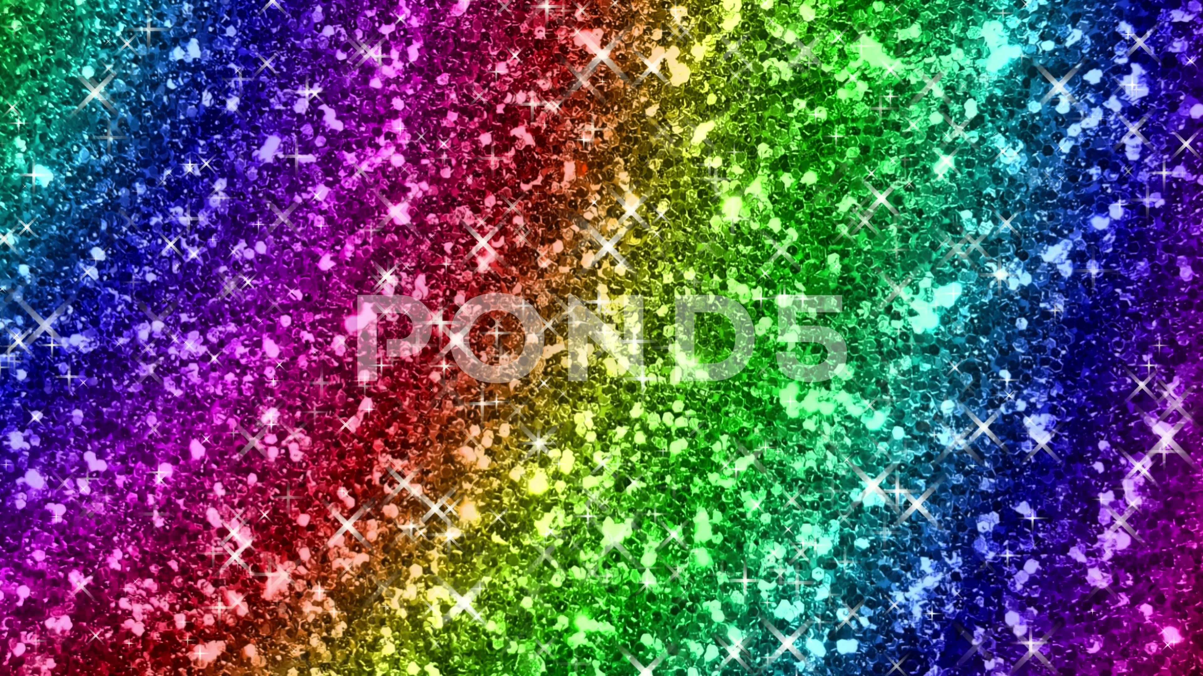 rainbow sparkle background