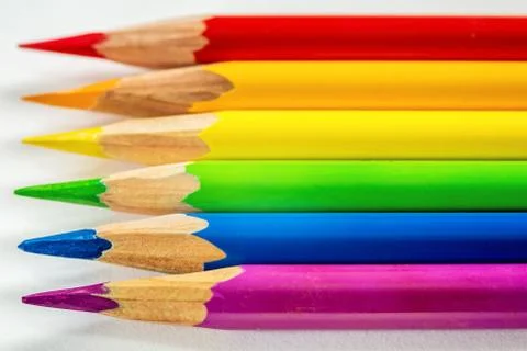 Rainbow colors Stock Photos