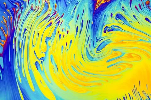 Rainbow colors. Psychedelic multi colored patterns background. Photo macro .. Illustrazione stock