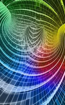 Rainbow colors technology background vertical 스톡 일러스트