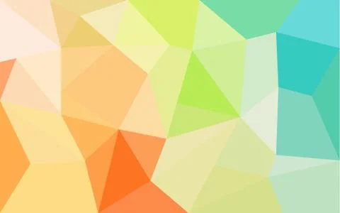 Rainbow colors triangular vector pattern Stock Illustration
