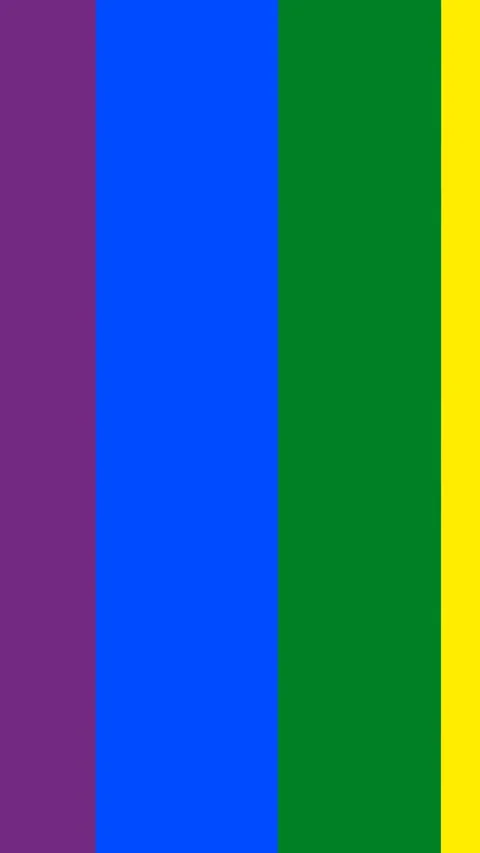 Rainbow colors vertical stripes wipe transition with alpha channel. LGBTQ pride Video stock 334916351