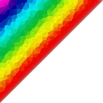 Rainbow Corner LGBT Stock Illustration