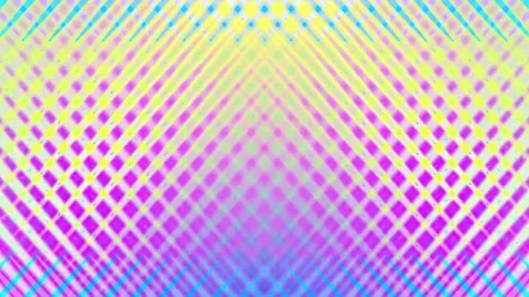 Rainbow Crosshatch Diamond Grid Motion Background Stock-Footage 347176208
