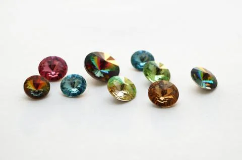     Rainbow crystals assortment  Stock Photos