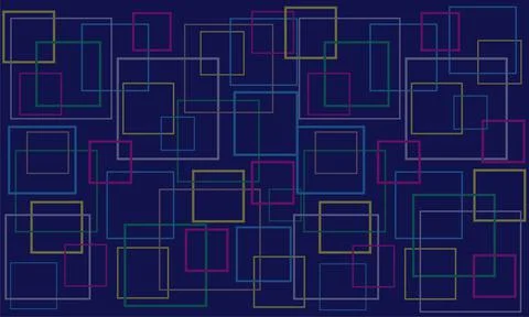 Rainbow cube background Stock Illustration