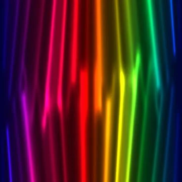 Rainbow curtain background Stock Illustration