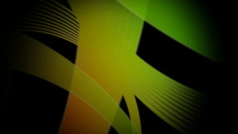 Rainbow curved lines Stock Footage 95211876