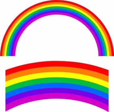Rainbow design Stock Illustration