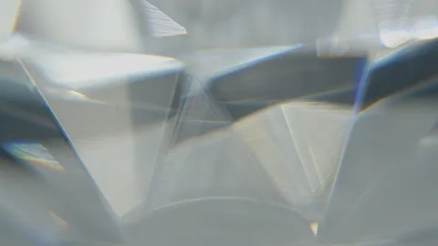 Rainbow Diamond Close Up Motion Backdrop Stock Footage 311762542