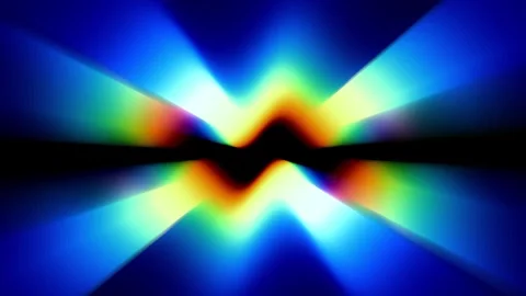 Rainbow Diamond Light Cross Stock Footage 340297352