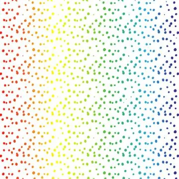 Rainbow dots abstract background Illustrazione stock