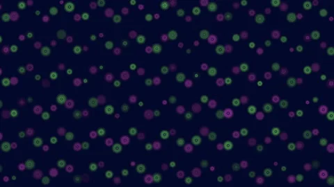 Rainbow dots pattern with neon gradient Video stock 209519962