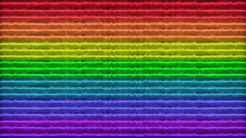 Rainbow Electricity Lasers Background 4K Loop Stock Footage 287016911