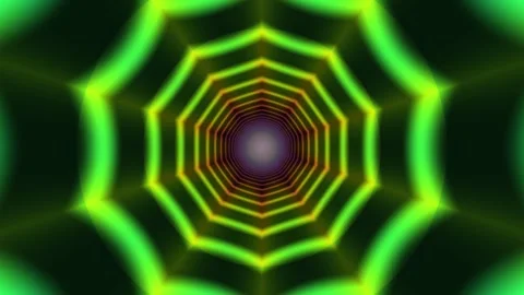 Rainbow Energy Vortex Background Seamless Loop Stock Footage 342703042