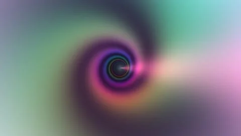 Rainbow Energy Vortex Background Seamless Loop Stock Footage 342764604
