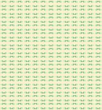 Rainbow ethereal light stroke-based surface pattern with botanical contour .. Stock Illustration