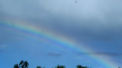 Rainbow fading Stock Footage 94629090